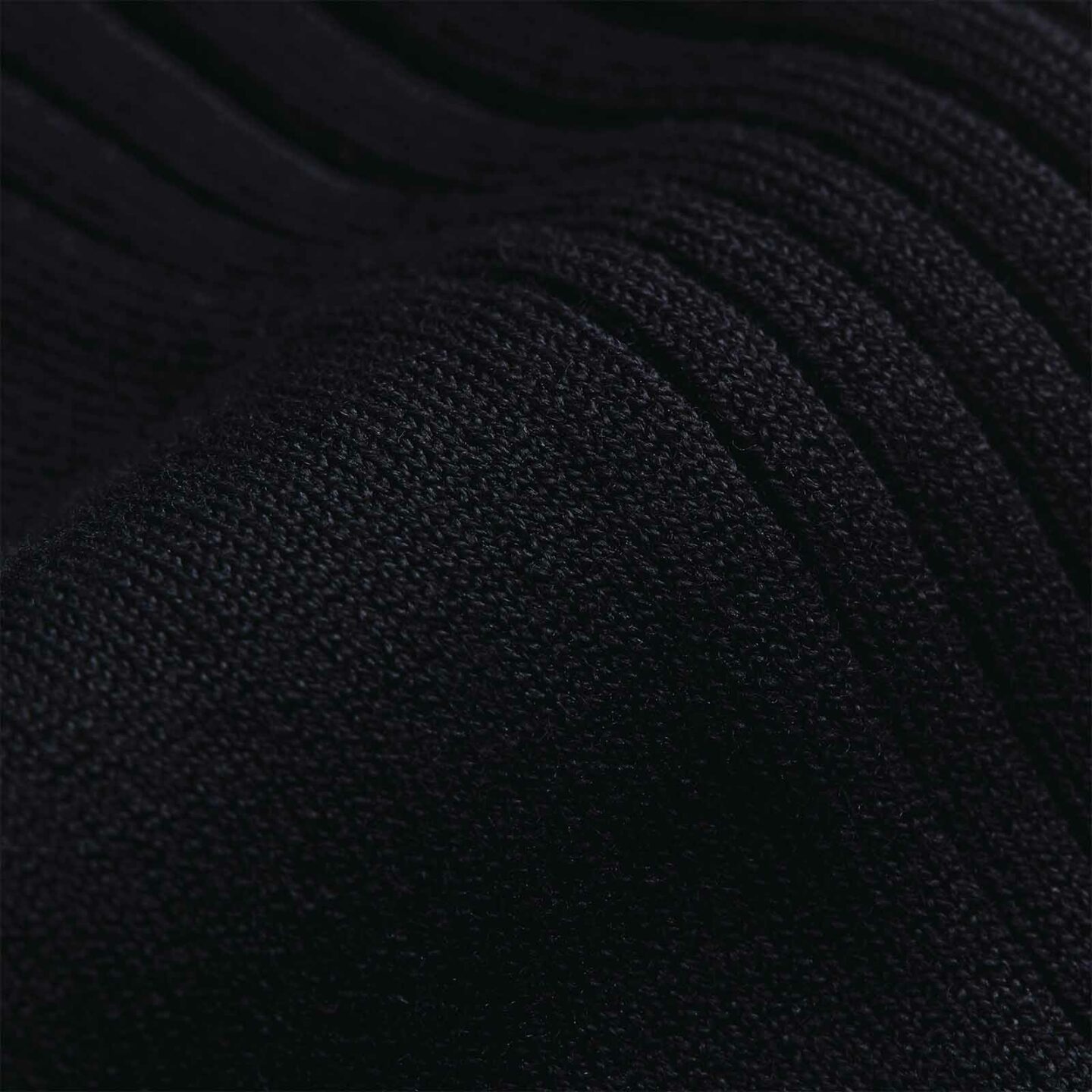 A close up of black socks