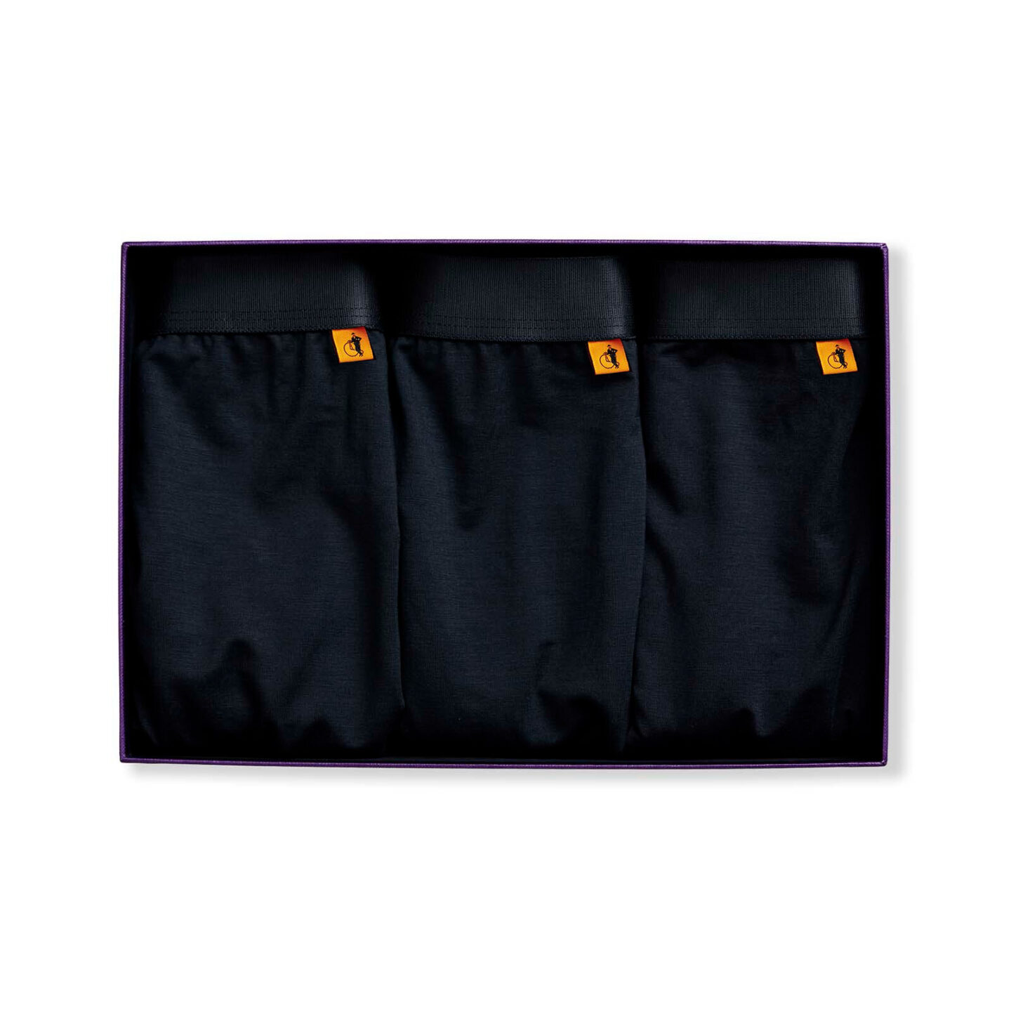 Simply Black Boxers, 3-Pair Box