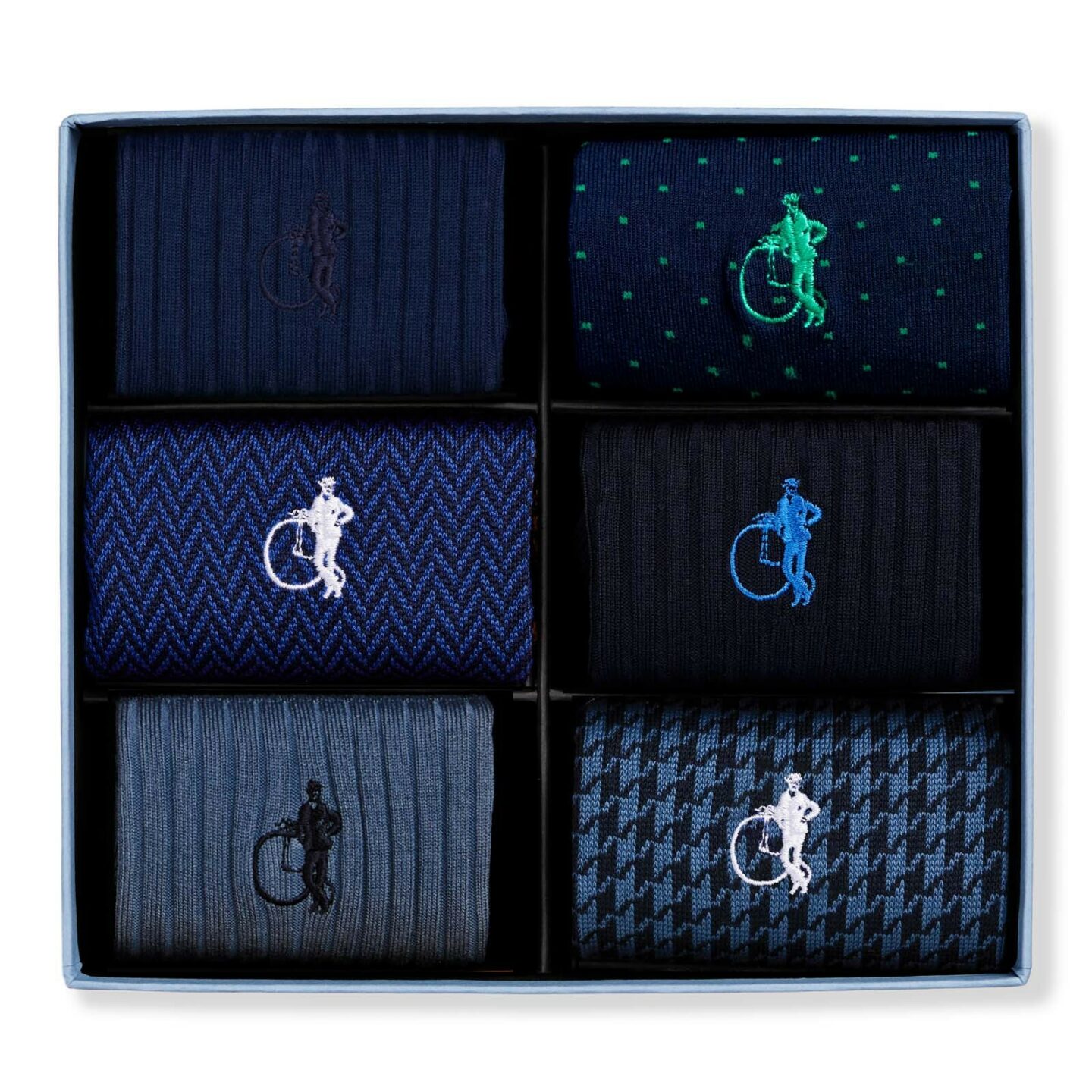 Dash of Class Navy, 6-Pair Box