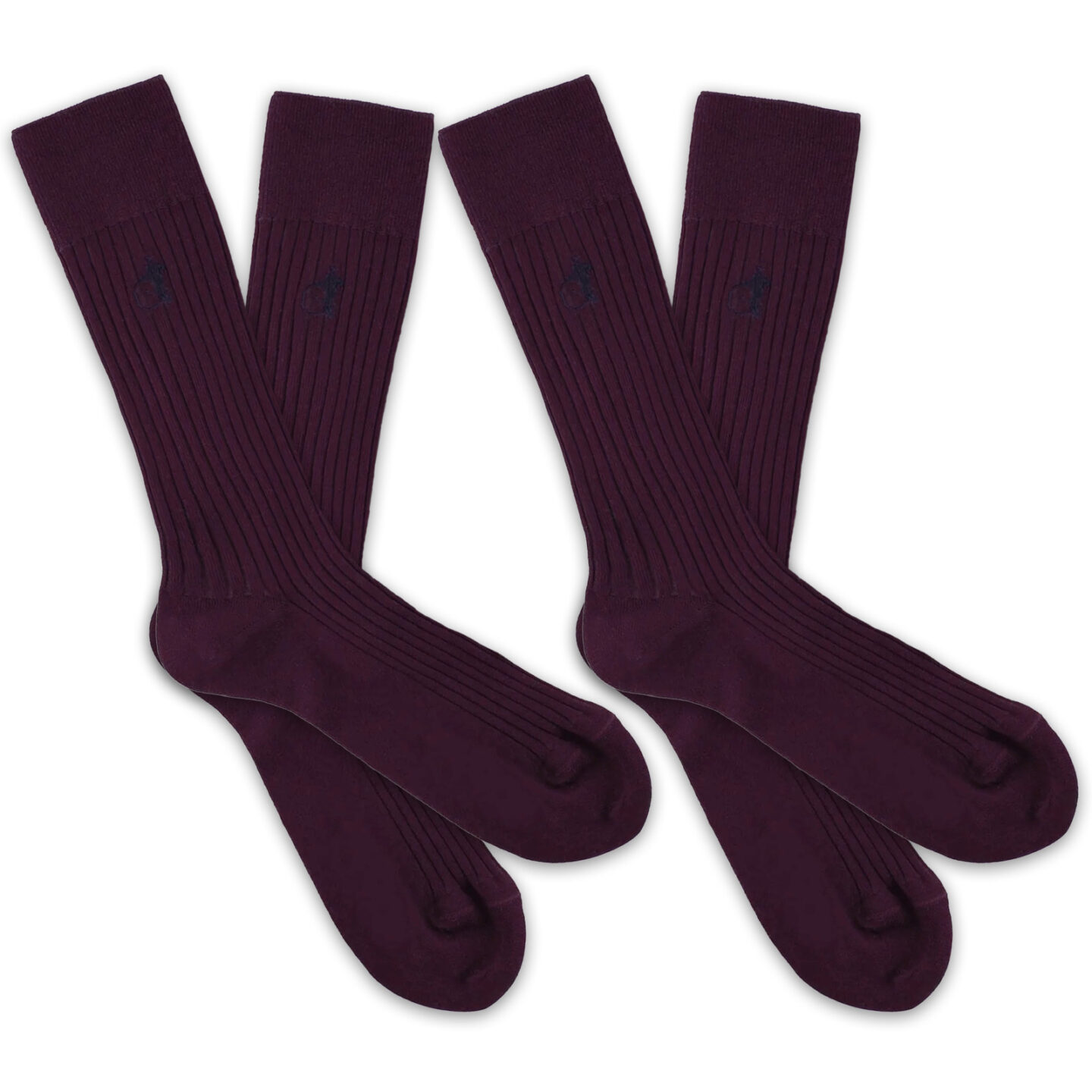 2 pairs of brown socks